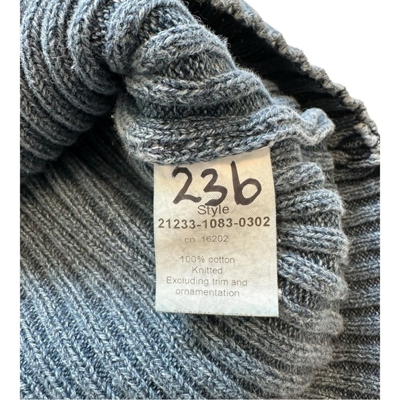 Blue Willi’s Cable Knit Cardigan Sweater - Size XL - Picture 9 of 11